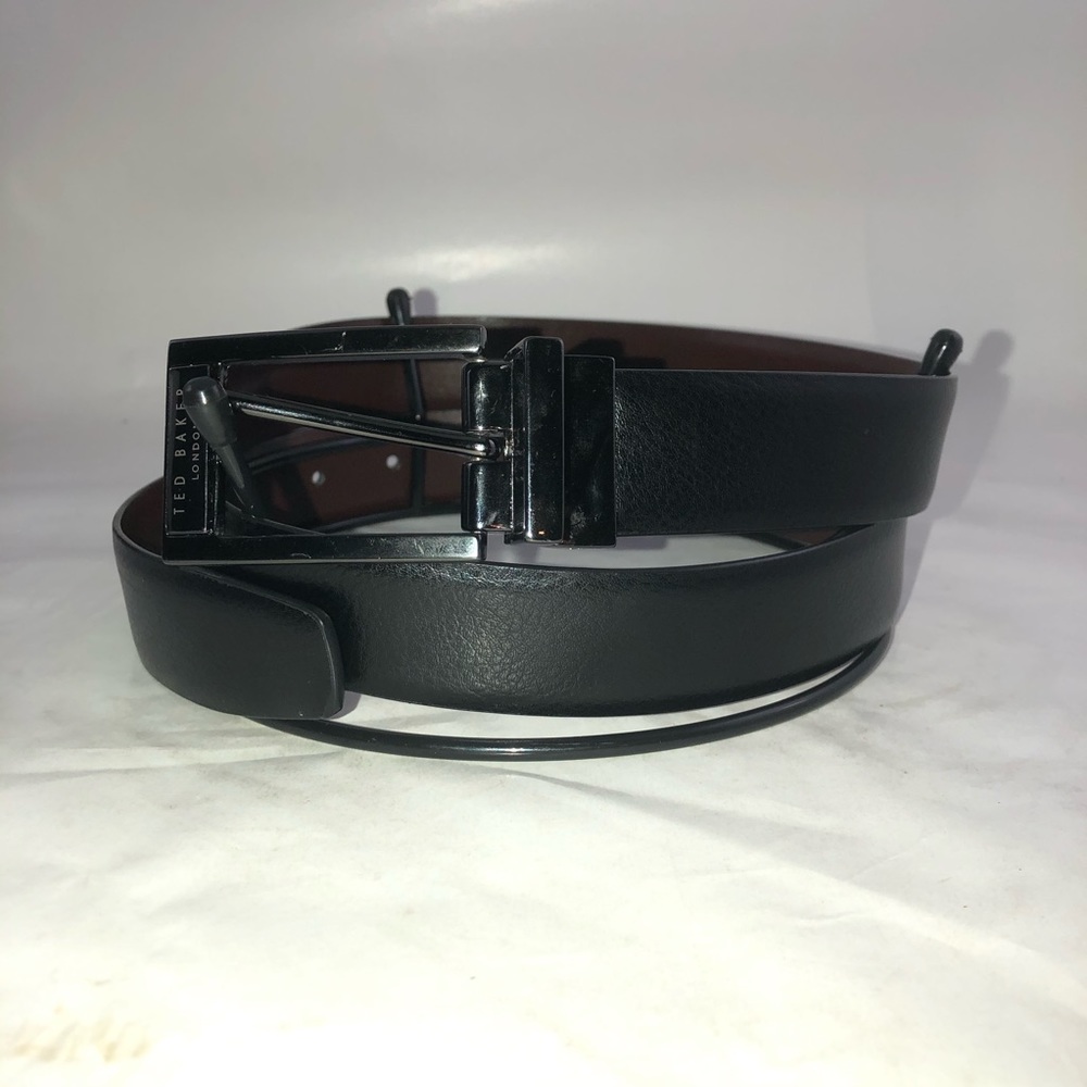 Ted Baker London Black and Brown Karmer Belt